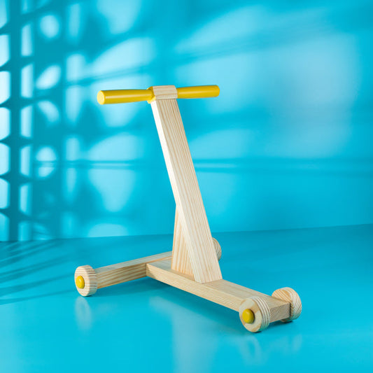 Wooden Baby Walker – Push & Ride Fun