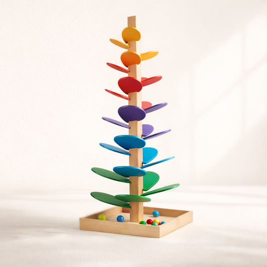 Rainbow Music Tree – Wooden Sensory Musical Toy for Toddlers & Kids