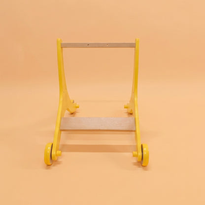 2-in-1 Wooden Push Walker & Ride-On Toy for Toddlers