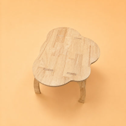 Arty Buds Wooden Kids Table & Chair Set | Montessori Study & Activity Furniture | Premium Natural Wood