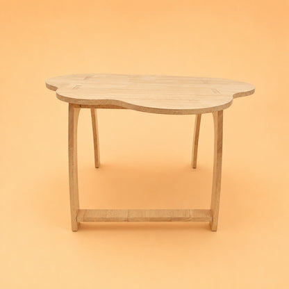 Arty Buds Wooden Kids Table & Chair Set | Montessori Study & Activity Furniture | Premium Natural Wood
